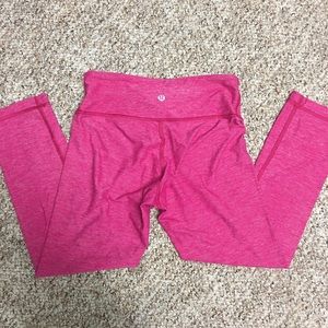 Lululemon Wonder Under Crops